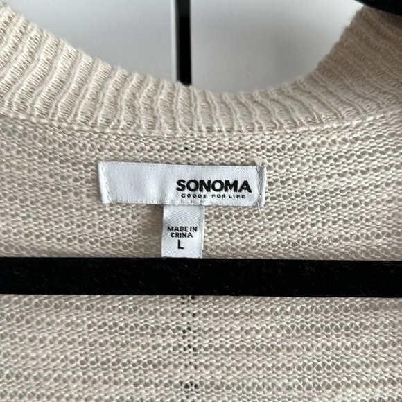WOMENS SONOMA OPEN FRONT OMBRÉ CARDIGAN - Picture 2 of 6